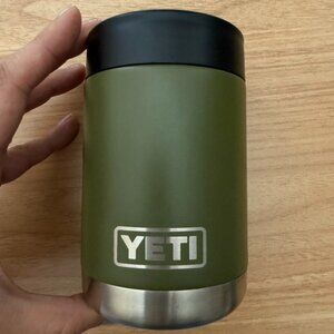 YETI Rambler Colster Coozie 12 Oz Olive Green First Gen - Fits Bottles & Cans